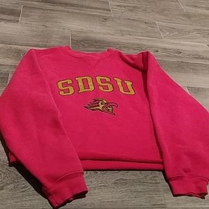 SDSU cropped crewneck